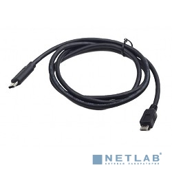 Cablexpert CCP-USB2-mBMCM-1M Кабель USB2.0 microBM/USB3.1TypeC, 1м, 