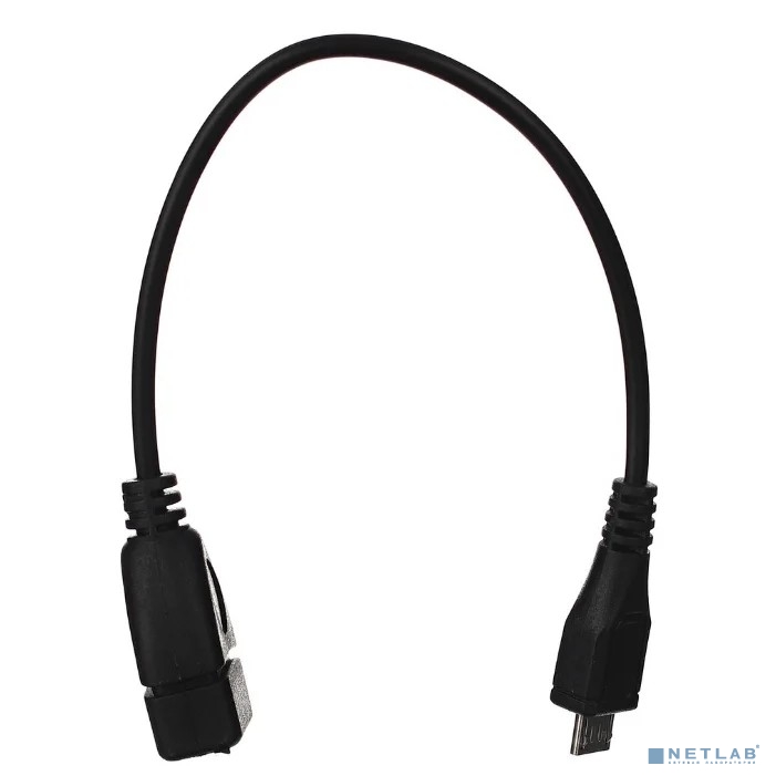 VCOM CU280 Кабель-переходник OTG MicroUSB-->USB-Af  0,2m