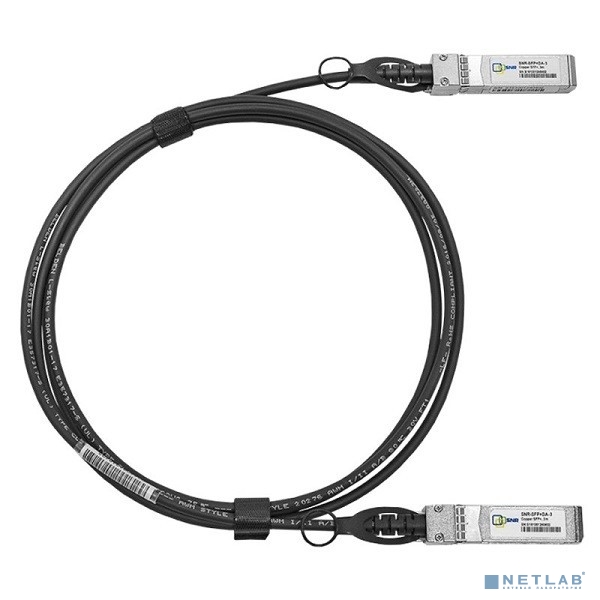 SNR-SFP+DA-5 SNR Модуль SFP+ Direct Attached Cable (DAC), дальность до 5м 