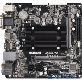 Asrock J5040 MITX J5040-ITX {2xDDR4 mini-ITX AC`97 8ch(7.1) GbLAN+VGA+DVI+HDMI}