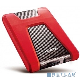 A-Data Portable HDD 2Tb HD650 AHD650-2TU31-CRD {USB 3.1, 2.5", Red}