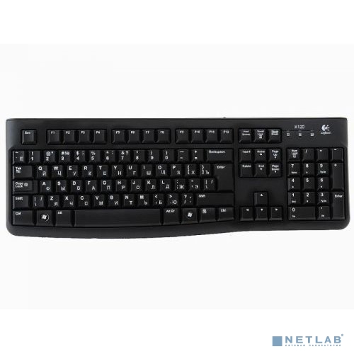 920-002522 Logitech Клавиатура K120 Black USB 
