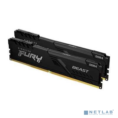 Kingston DRAM 64GB 3200MHz DDR4 CL16 DIMM (Kit of 2) KF432C16BBK2/64