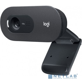 960-001372 Logitech WebCam C505e { USB 2.0, HD, 1280*720, 2Mpix foto, Mic, Black}