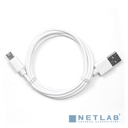 Cablexpert Кабель USB 2.0 Pro AM/microBM 5P, 1м, белый, пакет (CC-mUSB2-AMBM-1MW)