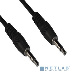 VCOM VAV7175-1.5M Кабель соединительный 3.5 Jack (M) - 3.5 Jack (M), стерео, аудио, 1.5м