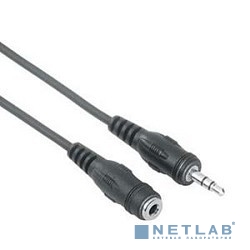 VCOM VAV7179-1.8M Кабель удлинительный 3.5 Jack (M) - 3.5 Jack (F), стерео, аудио, 1.8м