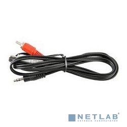 Telecom Кабель соединительный (TAV7183-5M) 3.5 Jack (M) - 2xRCA (M), стерео, аудио, 5м