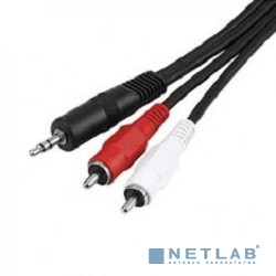 5bites AC35J2R-050M Кабель 3.5 Jack/M - 2*RCA/M, 5м, стерео