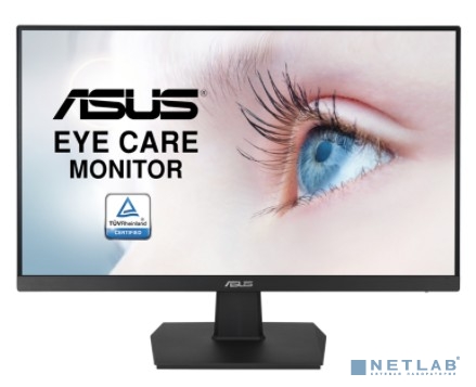 ASUS LCD 23.8" VA24EHE черный {IPS 1920x1080 75Hz 5ms 8bit 178/178 250cd 1000:1 16:9 D-Sub DVI HDMI VESA} [90LM0560-B01170/90LM0569-B01170]
