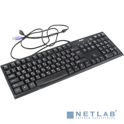 Клавиатура Sven Standard 304 USB+HUB чёрная (104 кл, USB-hub)