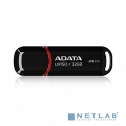 A-DATA Flash Drive 32Gb UV150 AUV150-32G-RBK {USB3.0, Black}