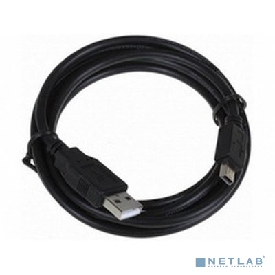 УДАЛЕНО! Telecom TC6911BK-1.8M Кабель USB 2.0 A-->mini-B 5P (1,8м) чёрный (замена на 1345639)