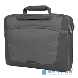 Сумка SUMDEX PON-301(GP)-1 {нейлон, серая до 15,6"}