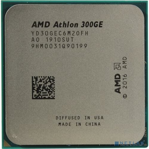 CPU AMD Athlon 300 PRO 300GE (YD300BC6M2OFH) {(3.4GHz,5MB,35W,AM4) tray, with Radeon Vega Graphics}