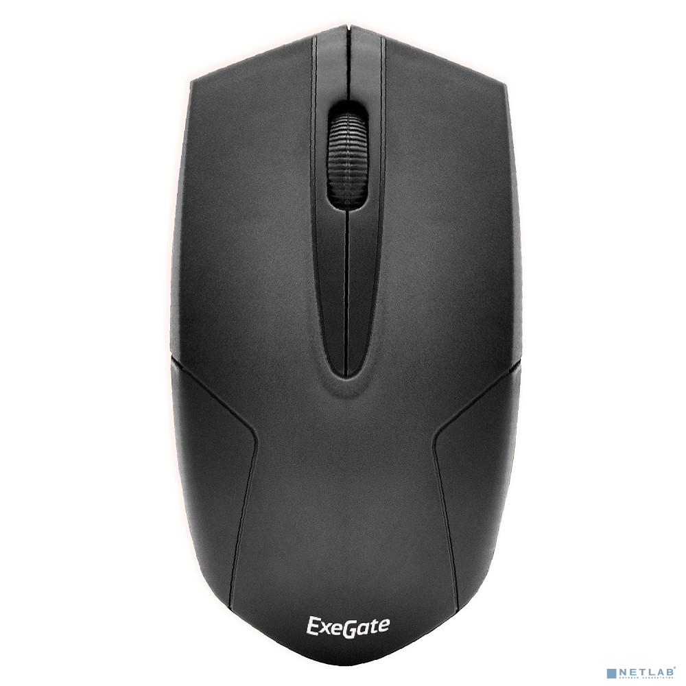 Exegate EX269648RUS Беспроводная мышь Exegate SR-9022 <black, optical, 3btn/scroll, 1000dpi, USB> Color box