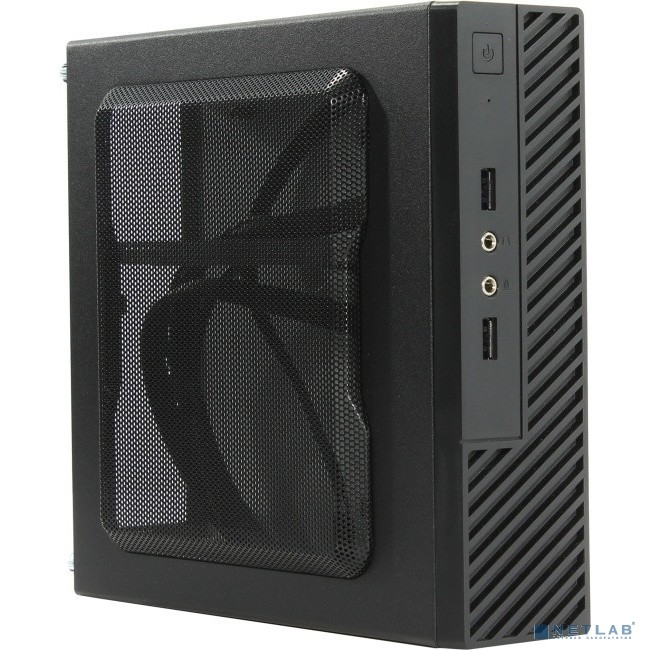 ME100S-BK U3*2, front fan 4cm, HDD frame Upper type+ "L"+"I" types 120W adapter, GM-120 DC-ATX  Mini ITX [6133715]