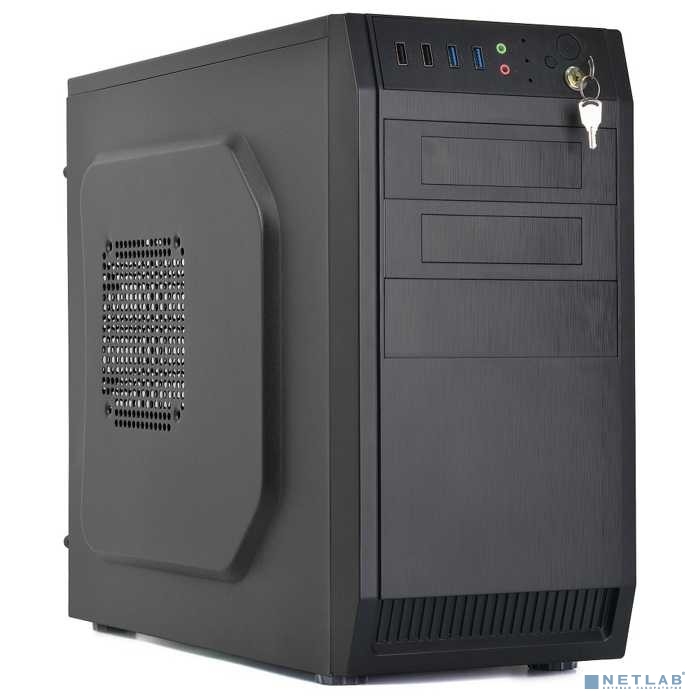 CROWN CMC-4803 Корпус Miditower (CM-PS450W smart со скобой)