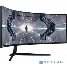 LCD Samsung 48.7" C49G95T черный Odyssey G9 {VA Curved 5120x1440 240Hz 1ms 10bit 32:9 420cd 2500:1 178/178 HDMI2.0 DisplayPort1.4 USB3.0}