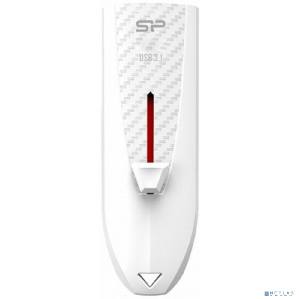 Silicon Power USB Drive 32GB Blaze B25, USB 3.2, белый . SP032GBUF3B25V1W