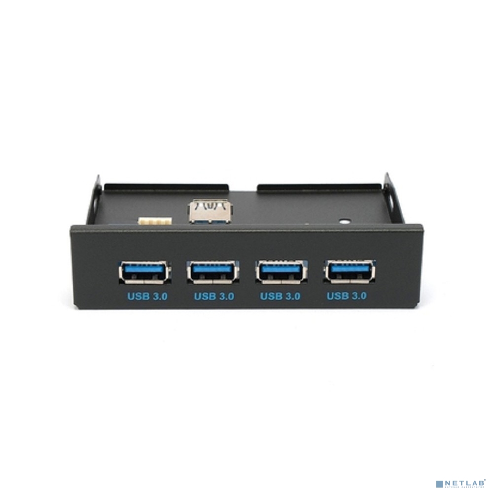 Планка USB 3.0 на переднюю панель 3.5" Gembird, 4 порта USB (FP3.5-USB3-4A)
