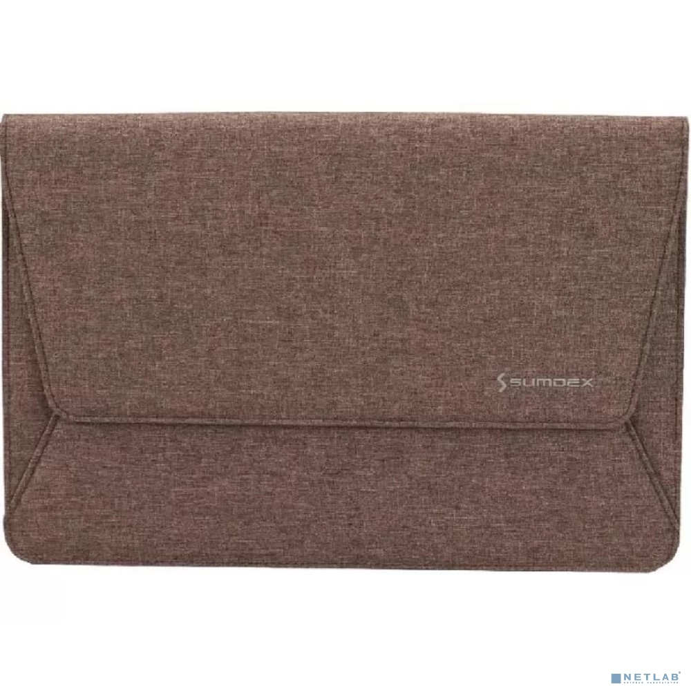 Чехол для ноутбука 13.3" Sumdex ICM-132BR, коричневый