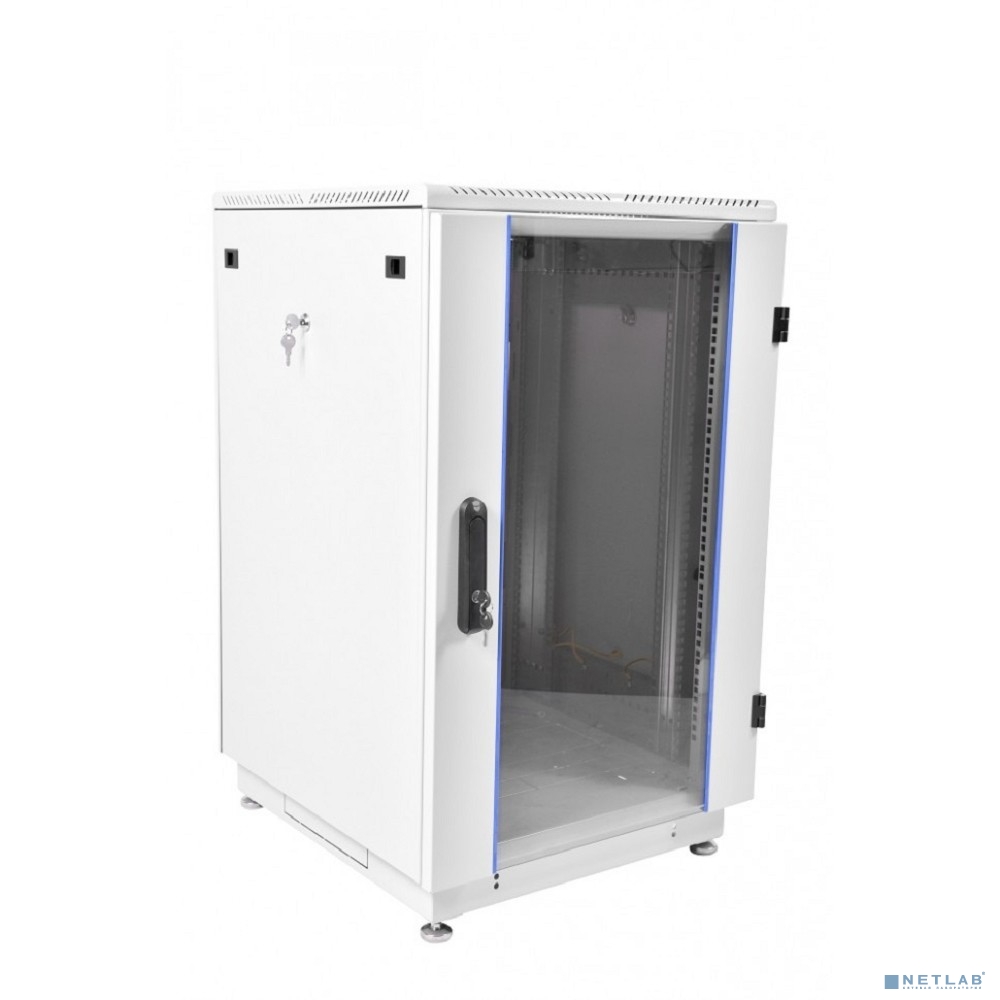ЦМО Шкаф телекоммуникационный напольный 24U (600 x 600) дверь стекло, ШТК-М-24.6.6-1ААА