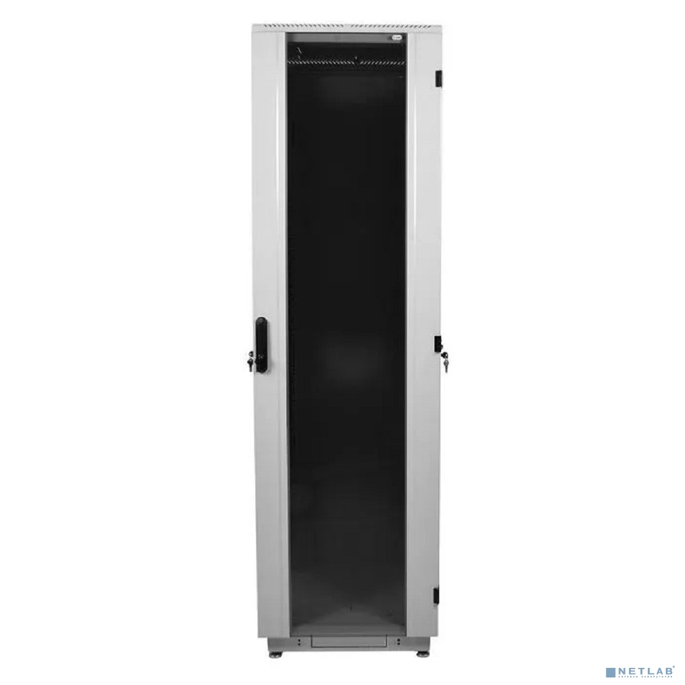 ЦМО Шкаф телекоммуникационный напольный 48U (600 x 600) дверь стекло, ШТК-М-48.6.6-1ААА