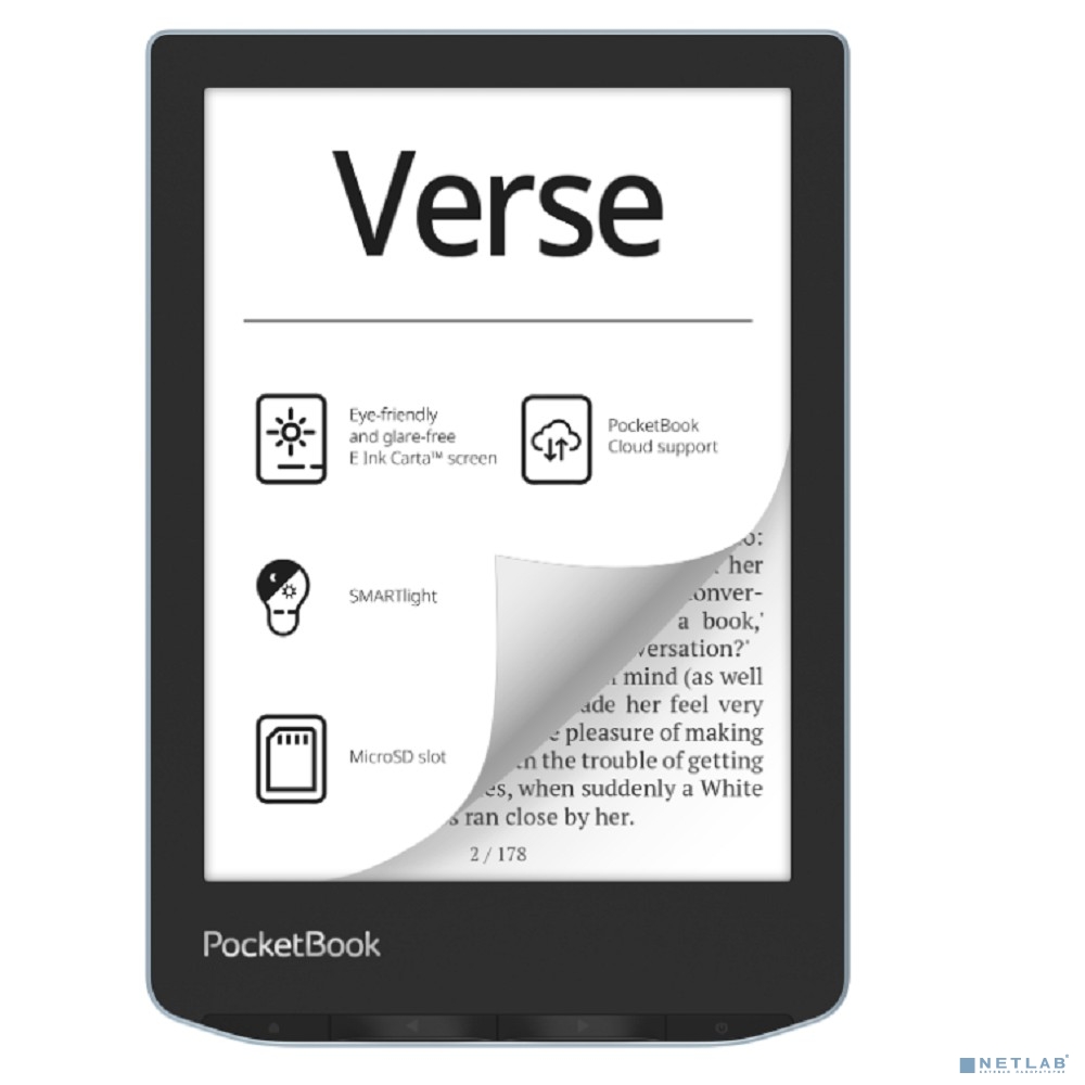 Электронная книга PocketBook 629 Verse Bright Blue
