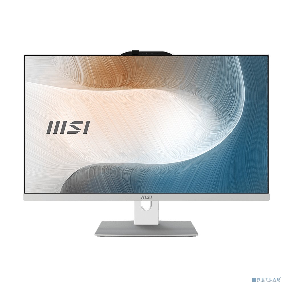 MSI Modern AM272P 1M [9S6-AF8232-697]  White 27"(1920x1080 (матовый) IPS)/Intel Core 5 120U(Ghz)/8192Mb/256SSDGb/DOS}