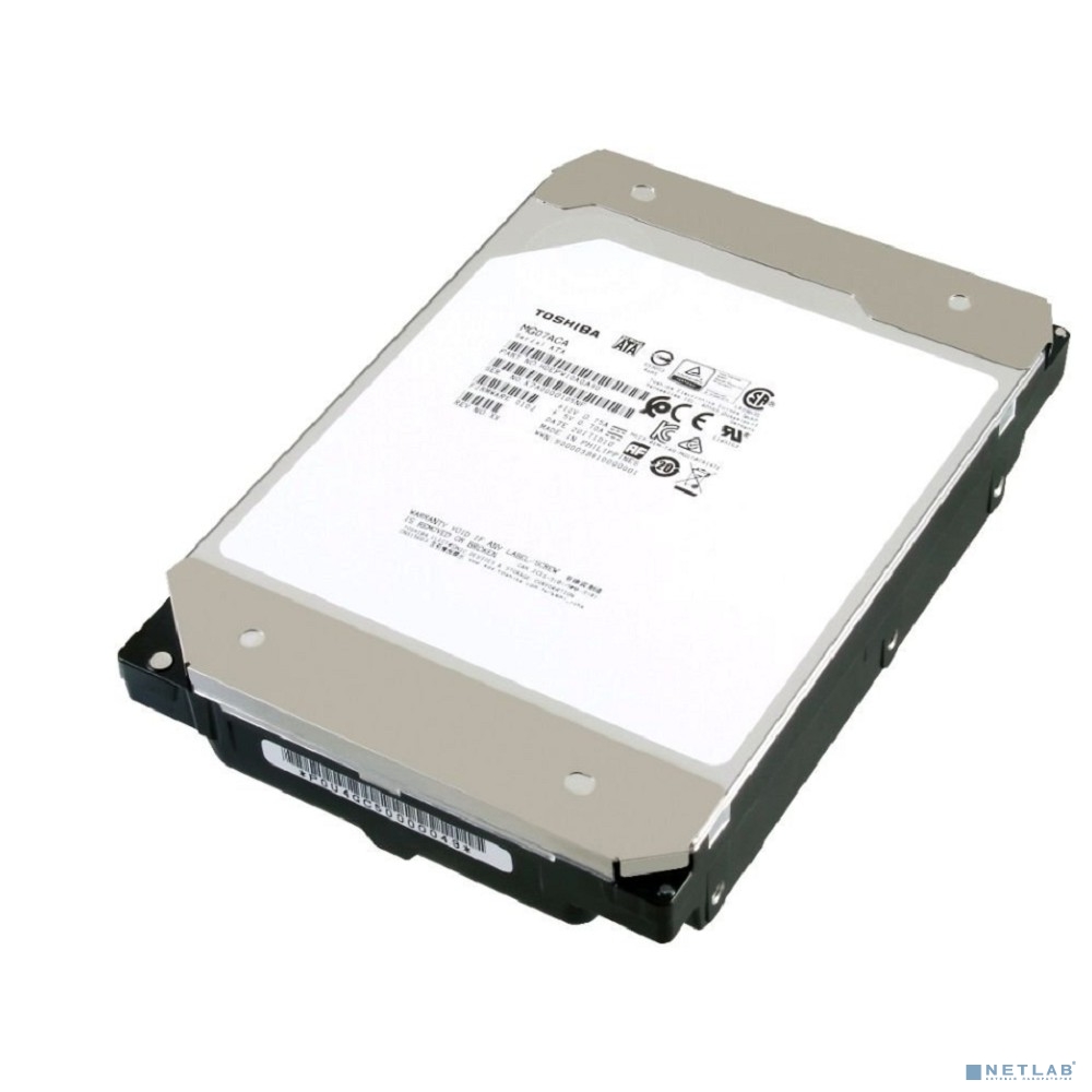 Жесткий диск/ HDD Toshiba SATA 12Tb 3.5" Server 7200 6Gbit/s 512Mb 1 year warranty (replacement MG07ACA12TE)