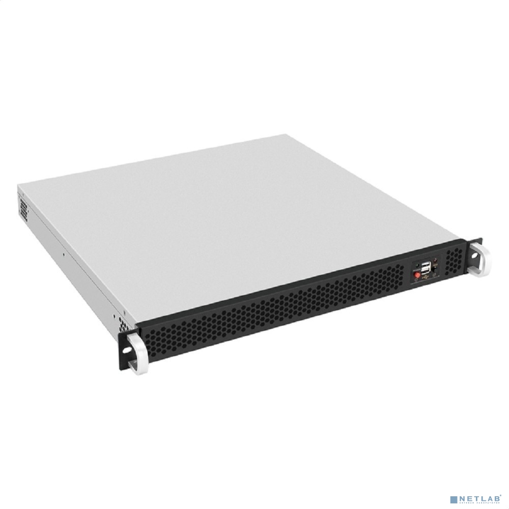 Exegate EX297130RUS Серверный корпус ExeGate Pro 1U430-02 <RM 19", высота 1U, глубина 430, БП 1U-350ADS, USB>