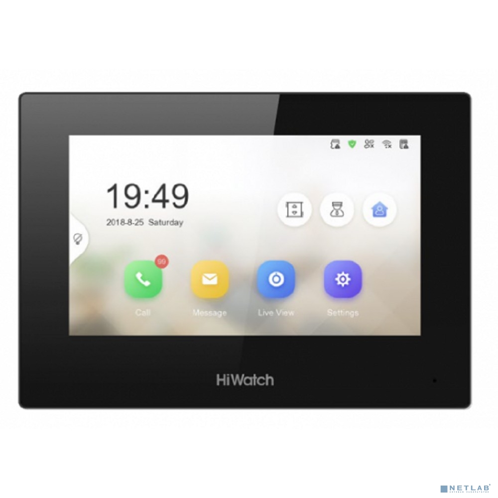 Видеопанель HIWATCH VDP-H2211(B),  накладная