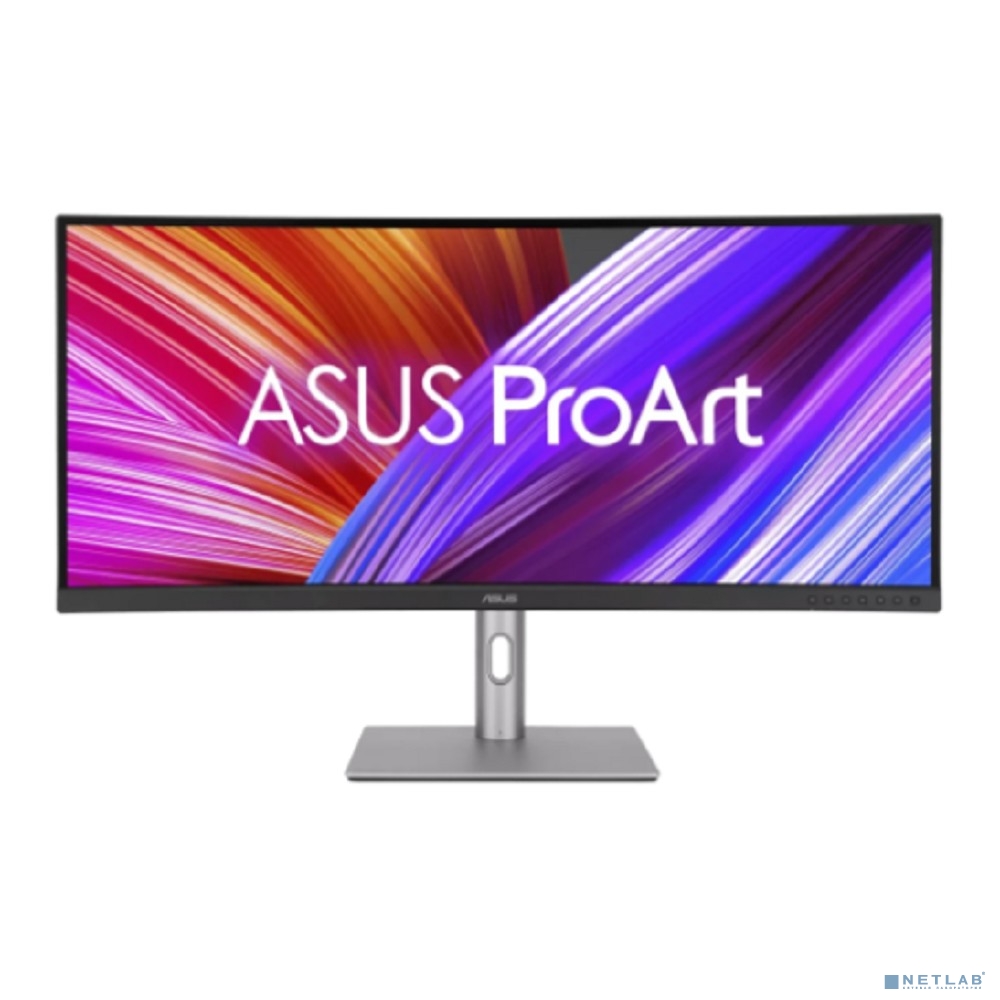 ASUS LCD 34" PA34VCNV ProArt {IPS Curved 3800R 3440x1440 60Hz 5ms 300cd 1000:1 2xHDMI 2xDisplayPort USB-C(96W) RJ-45 2x2W} [90LM04A0-B02370]