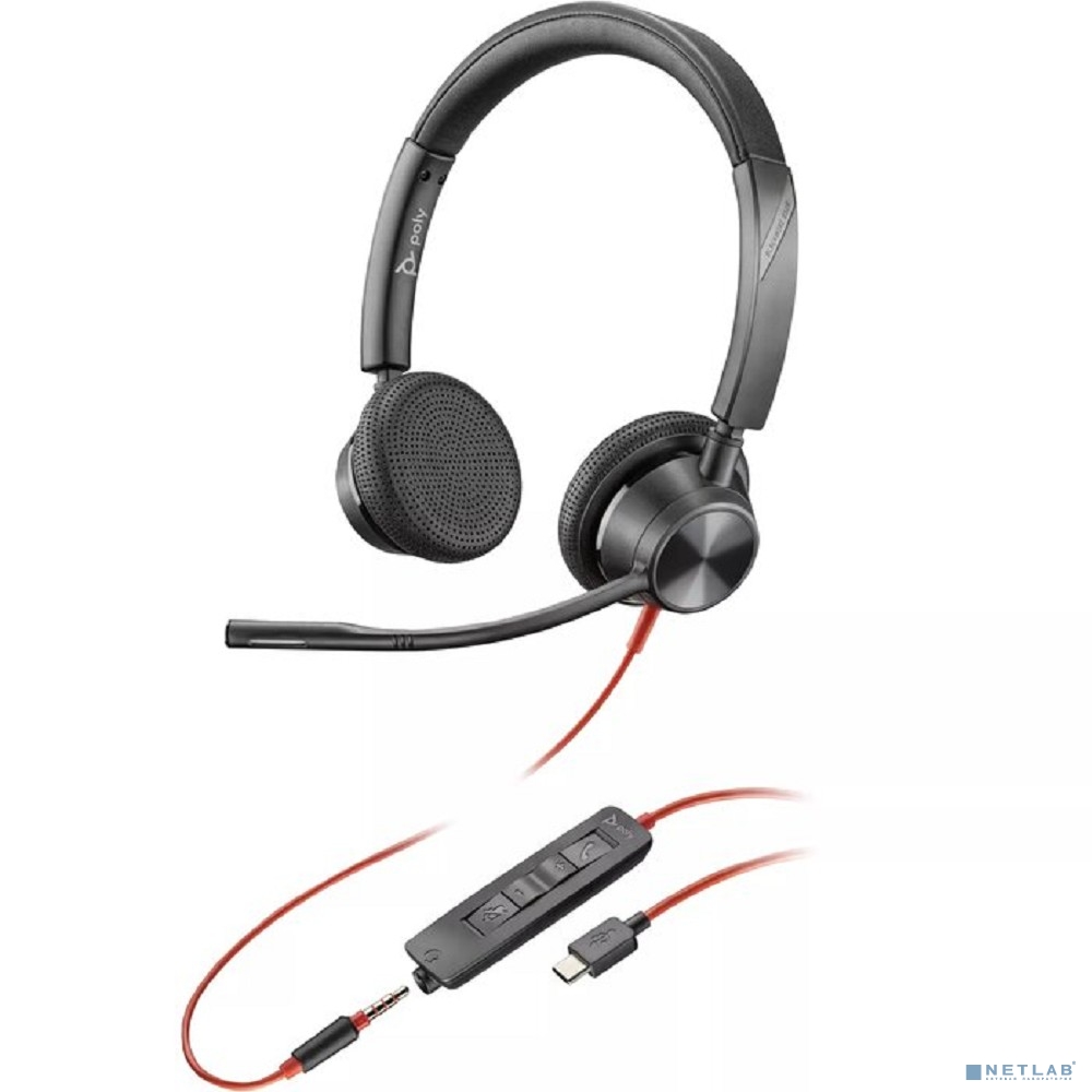 Гарнитура проводная/ Poly BW 3325 -M USB-C HS +USB-C/A