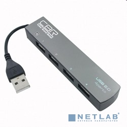 CBR CH-123 USB-концентратор , 4 порта, USB 2.0, ноут.