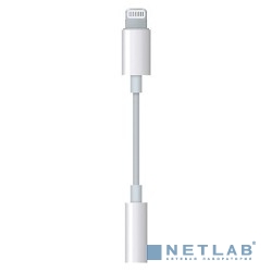 MMX62ZM/A Apple Lightning to 3.5 mm Headphone Jack Adapter