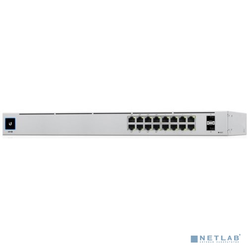 Коммутатор Ubiquiti UniFi USW-16-POE 2SFP 8PoE+ 42W управляемый