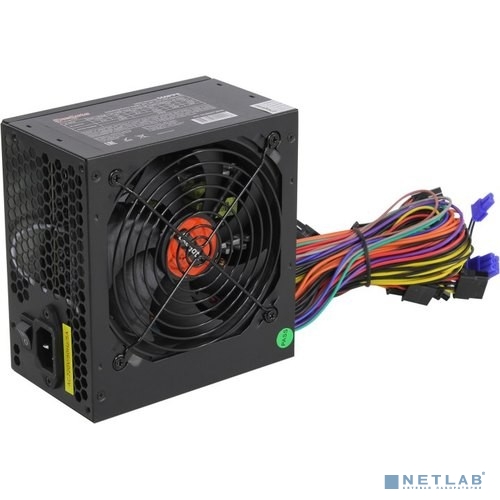 Exegate EX282072RUS Блок питания 550W ExeGate 550PPE, ATX, black, APFC, 12cm, 24p+(4+4)p PCI-E, 3*IDE, 5*SATA, FDD