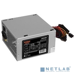 Exegate ES261569RUS Блок питания 500W Exegate Special UNS500, ATX, 12cm fan, 24p+4p, 6/8p PCI-E, 3*SATA, 2*IDE, FDD