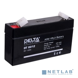 Delta DT 6012 (1,2 А\ч, 6В) свинцово- кислотный аккумулятор  