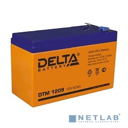 Delta DTM 1209  (9 А\ч, 12В) свинцово- кислотный аккумулятор  