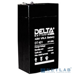 Delta DT 401 (1 А\ч, 4В) свинцово- кислотный аккумулятор  