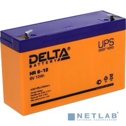 Delta HR 6-12 (12 А\ч, 6 В) свинцово- кислотный аккумулятор  