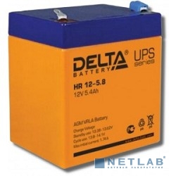 Delta HR 12-5.8 (5.8 А\ч, 12В) свинцово- кислотный аккумулятор  