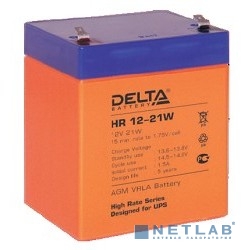 Delta HR 12-21W (5 А\ч, 12В) свинцово- кислотный  аккумулятор  
