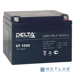 Delta DT 1226 (26 А\ч, 12В) свинцово- кислотный аккумулятор  