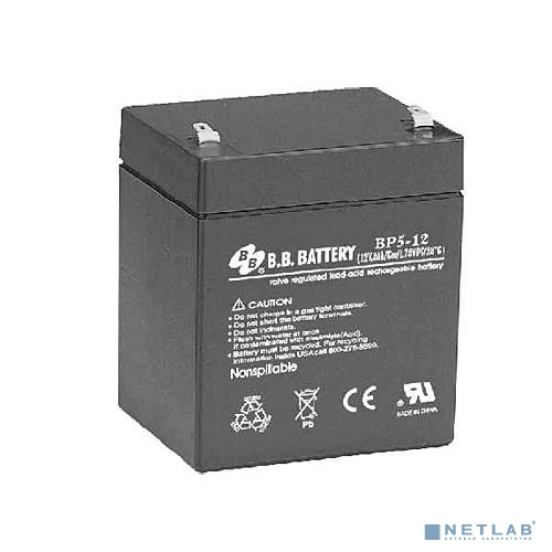 B.B. Battery Аккумулятор BP5-12 (12V 5Ah)