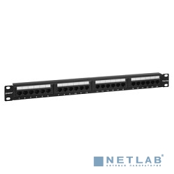 Exegate EX256752RUS Патч-панель UTP 19" 24 port кат.5e Exegate  разъём KRONE&110 (dual IDC), 1U