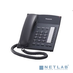 Panasonic KX-TS2382RUB (черный) {индикатор вызова,повторный набор последнего номера,4 уровня громкости звонка}